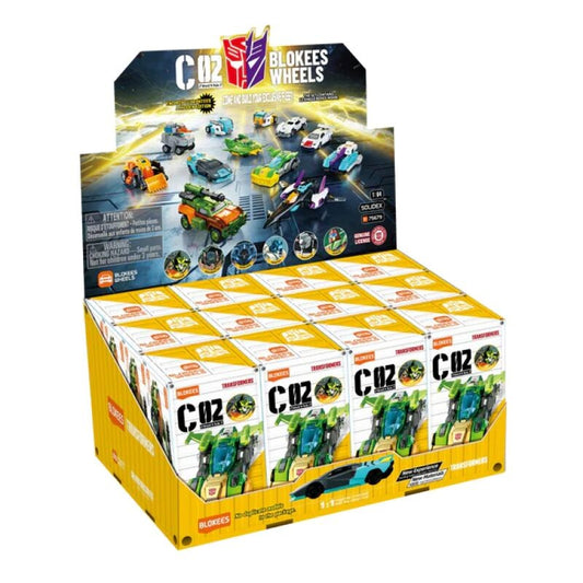 BLOKEES : TRANSFORMERS - C02 Wreck & Rule Wheels Blind Box Model Kit (1)