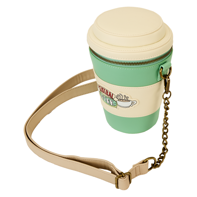 LOUNGEFLY : FRIENDS - Central Perk To-Go Coffee Cup Figural Scented Crossbody Bag