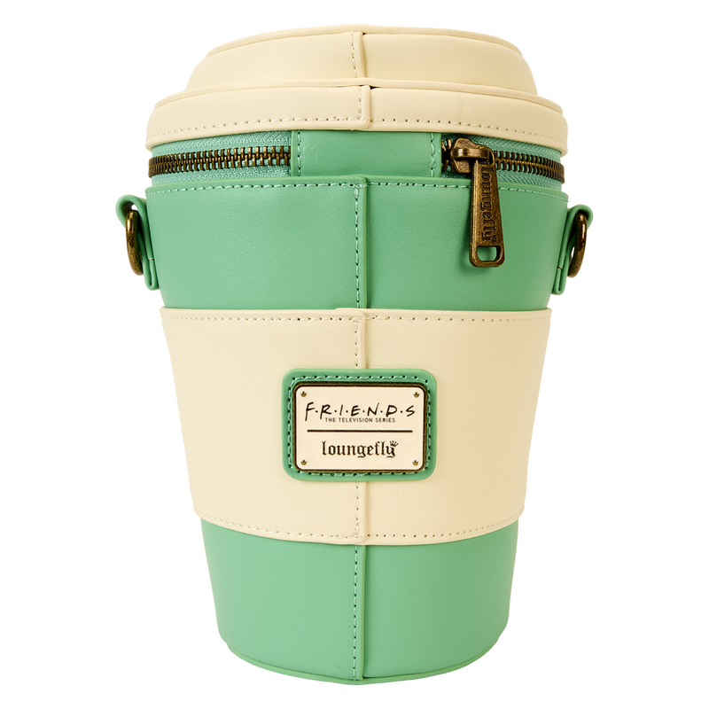 LOUNGEFLY : FRIENDS - Central Perk To-Go Coffee Cup Figural Scented Crossbody Bag