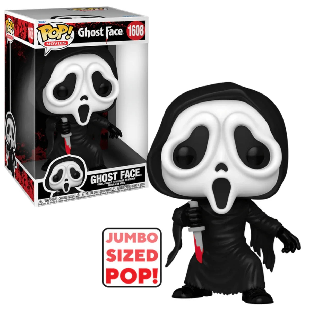 GHOST FACE - Ghost Face #1608 Funko Pop! Jumbo