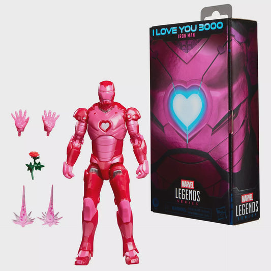 MARVEL : IRON MAN - I Love You 3000 Iron Man Marvel Legends Hasbro Figure