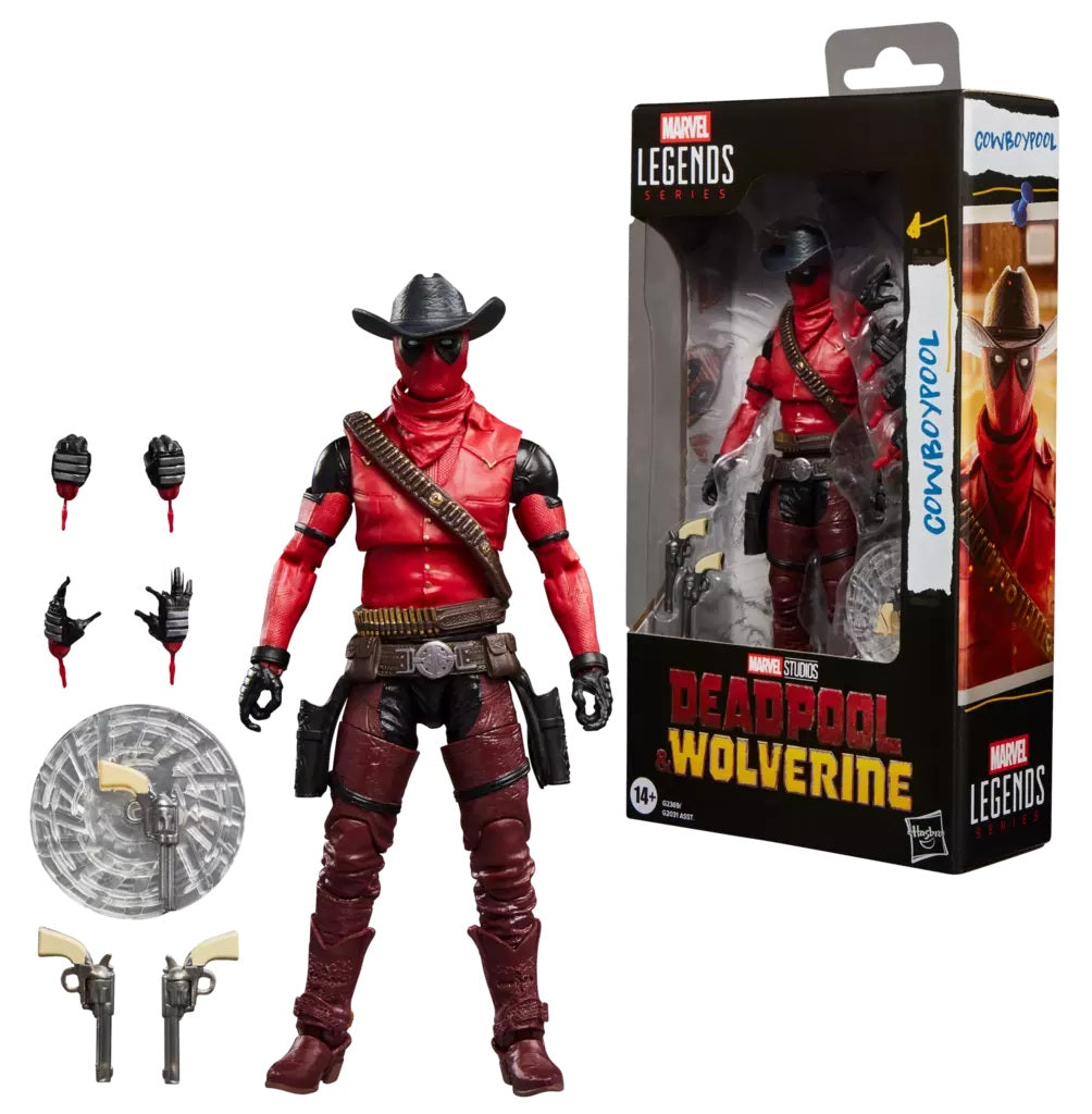 MARVEL : DEADPOOL & WOLVERINE - Cowboypool Marvel Legends Action Figure