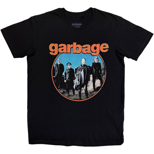 GARBAGE - Band Circle T-Shirt