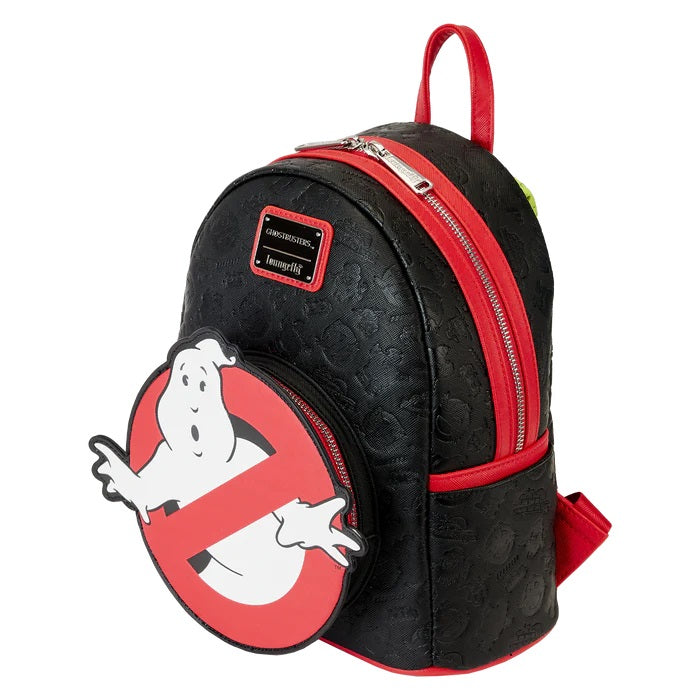 LOUNGEFLY : GHOSTBUSTERS - No Ghost Logo Mini Backpack