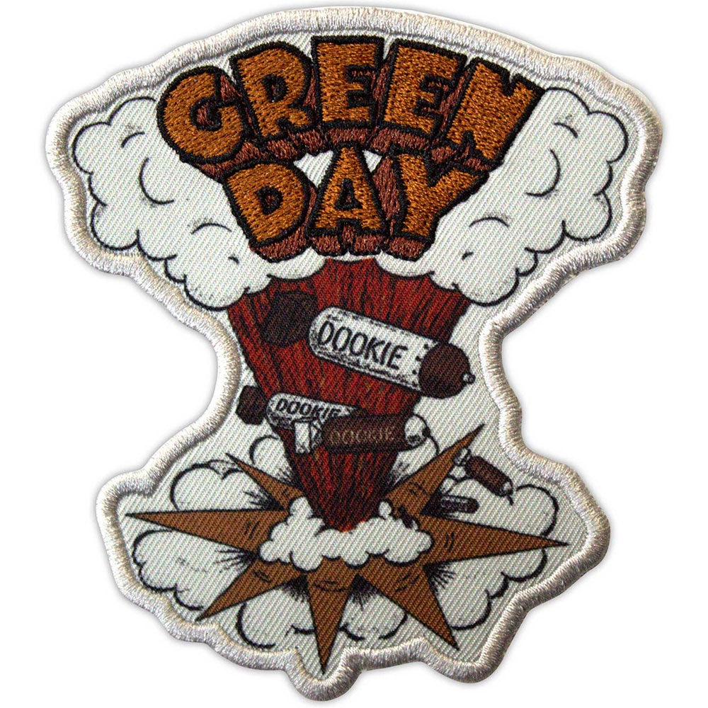 GREEN DAY - Dookie Bombs Woven Patch