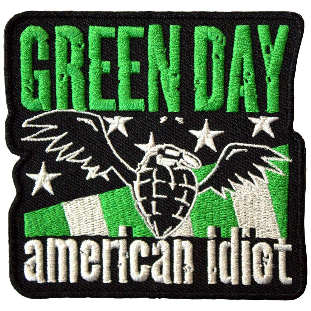 GREEN DAY - American Idiot Wings Woven Patch