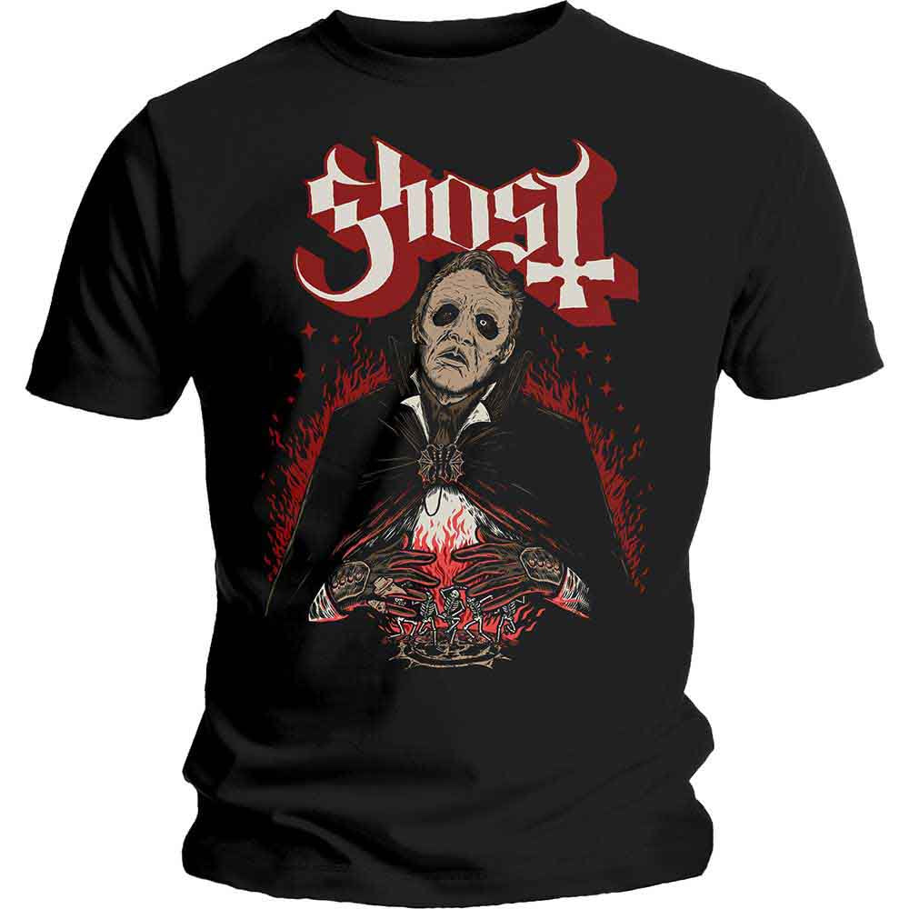 GHOST - Danse Macabre Red Design T-Shirt