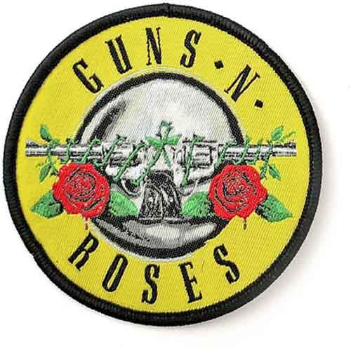 GUNS N' ROSES - Classic Circle Logo Woven Patch
