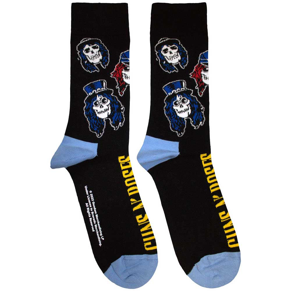 GUNS N' ROSES - Skulls Band Socks (7-11)