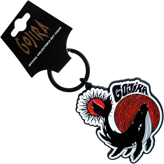 GOJIRA - Whale Metal Keyring