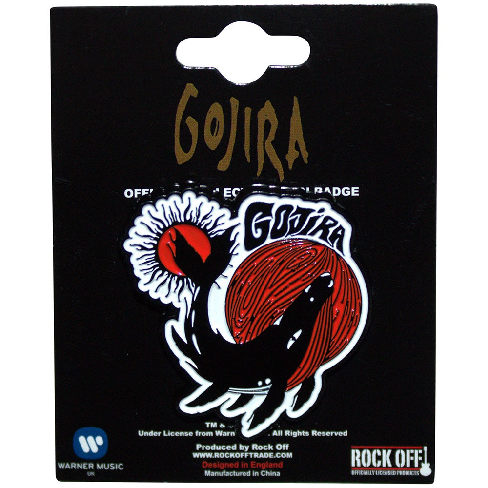 GOJIRA - Whale Metal Pin Badge