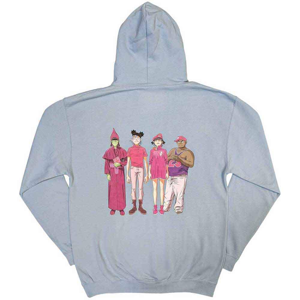 GORILLAZ - Cracker Island Light Blue Hoodie