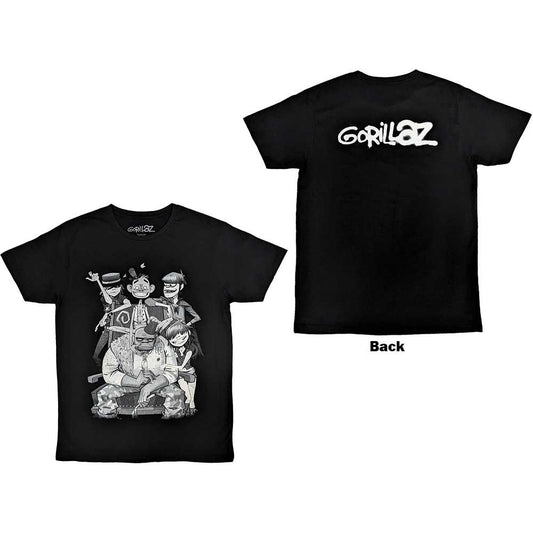 GORILLAZ - George Spray T-Shirt