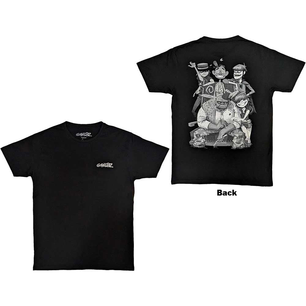 GORILLAZ - Pocket Spray - George Group T-Shirt