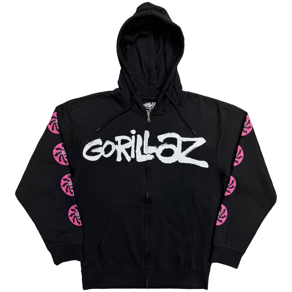 GORILLAZ - Repeat Pazuzu Charcoal Hoodie