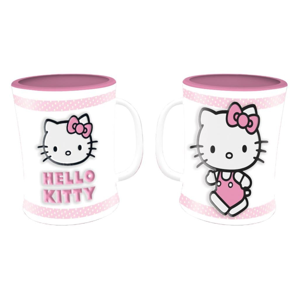 SANRIO - Hello Kitty Pink Embossed Mug