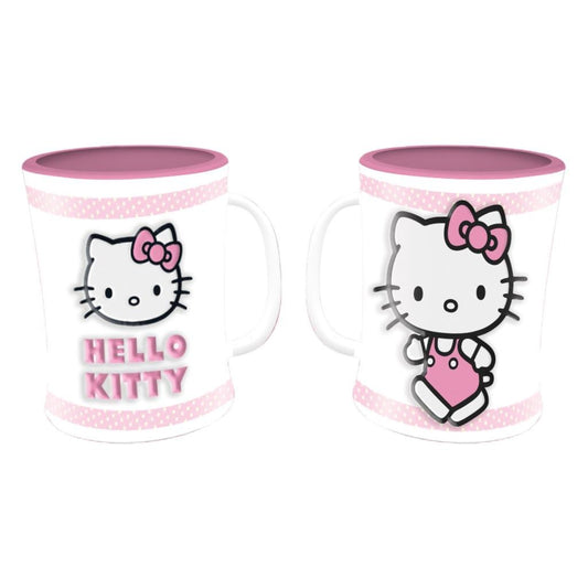 SANRIO - Hello Kitty Pink Embossed Mug