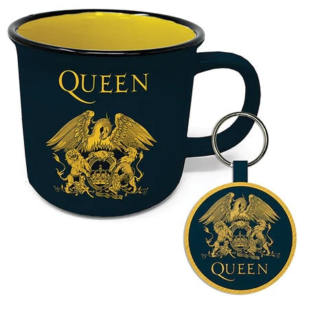 QUEEN - Crest Campfire Mug  Gift Set