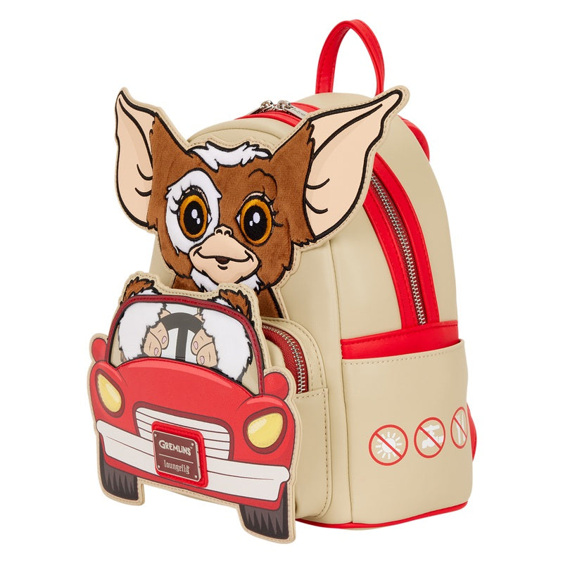 LOUNGEFLY : GREMLINS - Gizmo Plush Light-Up Mini Backpack