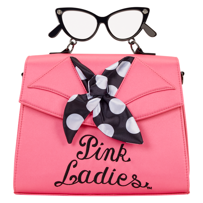 LOUNGEFLY : GREASE - Pink Ladies Crossbody Bag