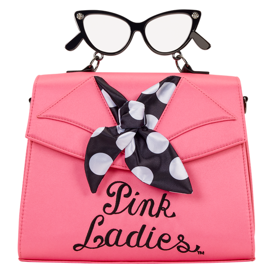LOUNGEFLY : GREASE - Pink Ladies Crossbody Bag