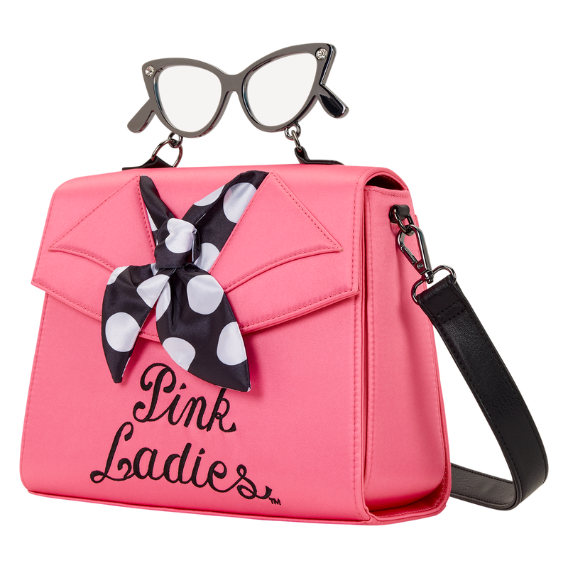 LOUNGEFLY : GREASE - Pink Ladies Crossbody Bag