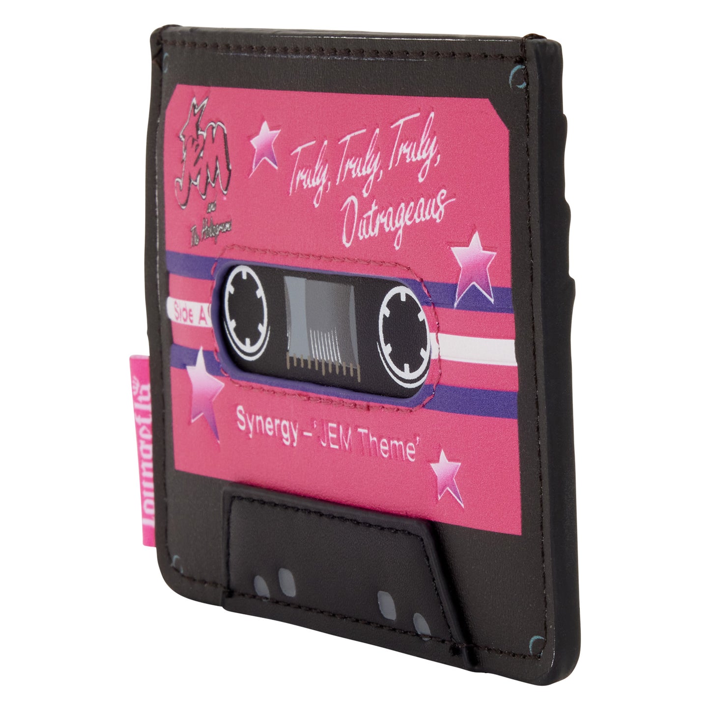 LOUNGEFLY : HASBRO - Jem & The Holograms Cassette Cardholder