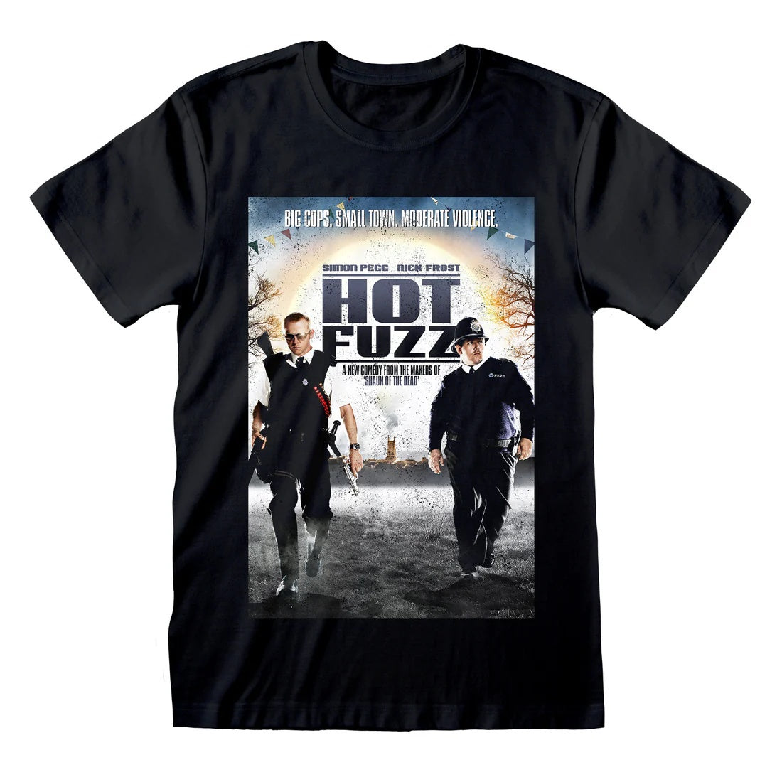 HOT FUZZ - Poster T-Shirt