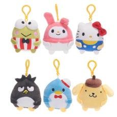 SANRIO - Hello Kitty & Friends Plush Bag Clips