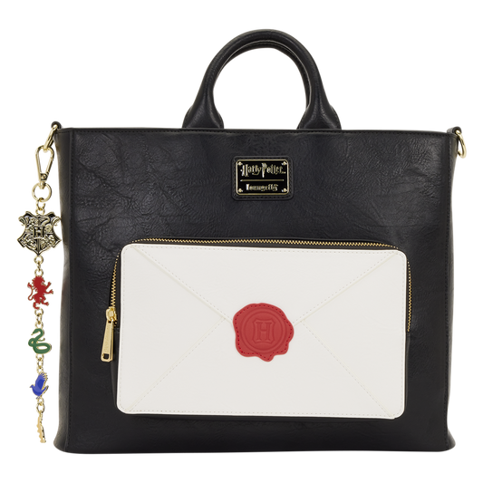 LOUNGEFLY : HARRY POTTER - Hogwarts Convertible Tote Bag