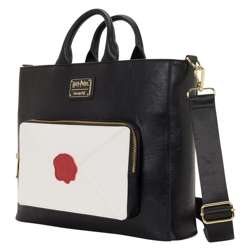 LOUNGEFLY : HARRY POTTER - Hogwarts Convertible Tote Bag