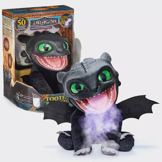 HOW TO TRAIN YOUR DRAGON - Toothless Real FX Puppet
