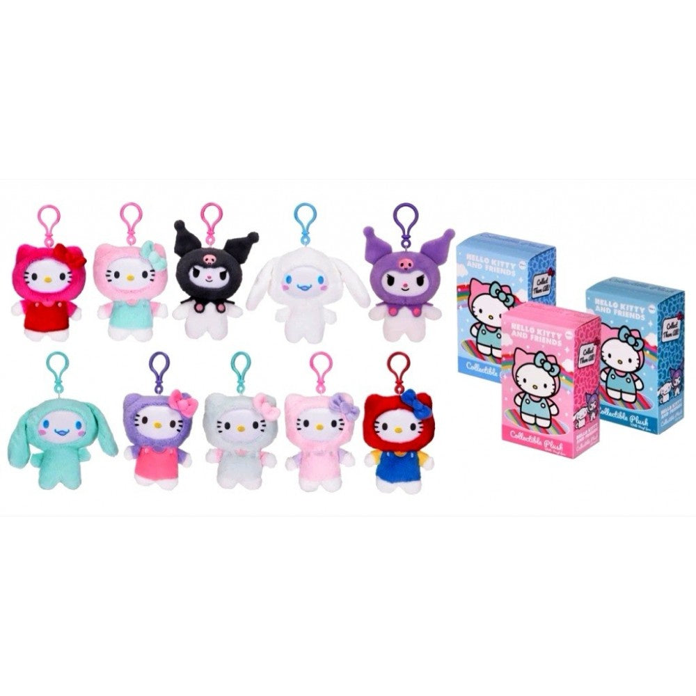 SANRIO : HELLO KITTY & FRIENDS - Blind Box Plush Keyring (1)