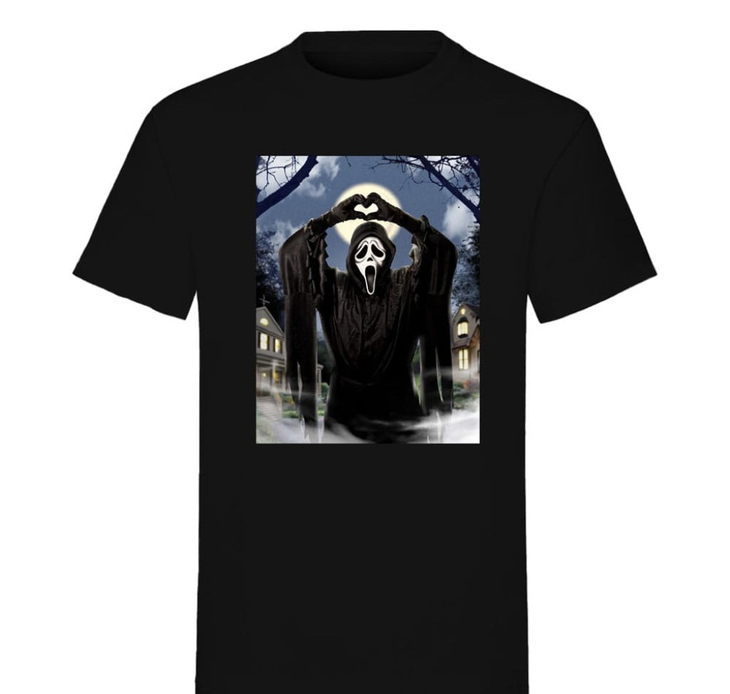 GHOST FACE - Heart Hands T-Shirt