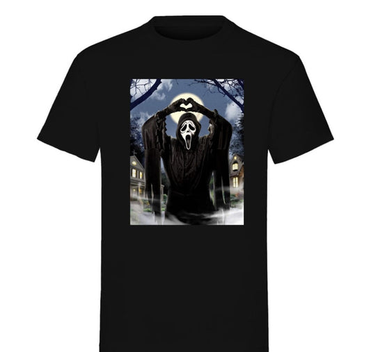 GHOST FACE - Heart Hands T-Shirt