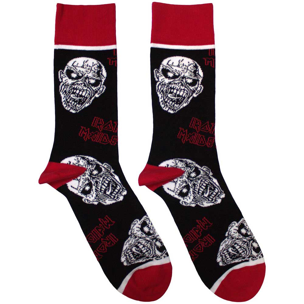 IRON MAIDEN - Eddie Skulls Socks (7-11)