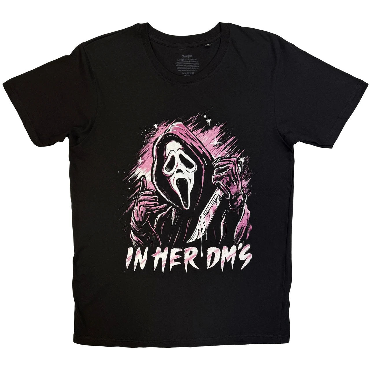 SCREAM - Ghostface In Her DM's T-Shirt