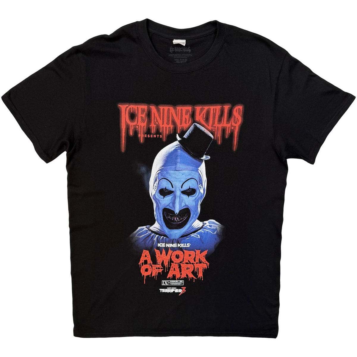 ICE NINE KILLS - A Work of Art Clown Terrifier T-Shirt
