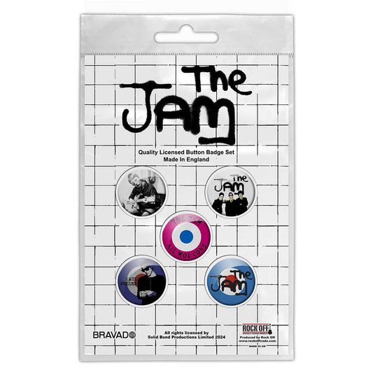 JAM - All Mod Cons Badge Pack