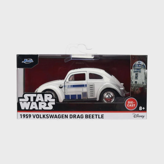 STAR WARS - R2-D2 1959 Volkswagen Drag Beetle 1:32 Diecast Car