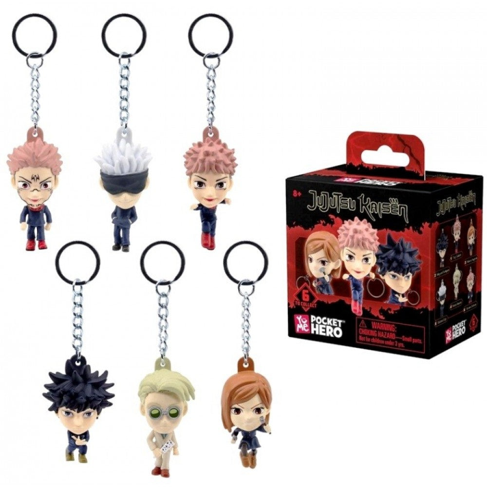 JUJUTSU KAISEN - Pocket Hero Blind Box Keyring