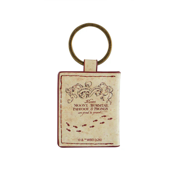 HARRY POTTER - Marauder's Map PU Keyring
