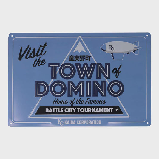 YU-GI-OH! - Town of Domino Tin Sign