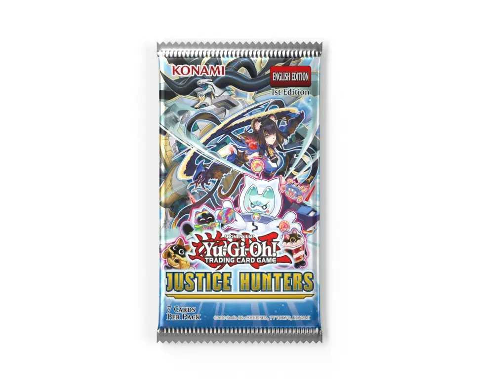 YU-GI-OH! - Justice Hunters Booster Pack (7 Cards)