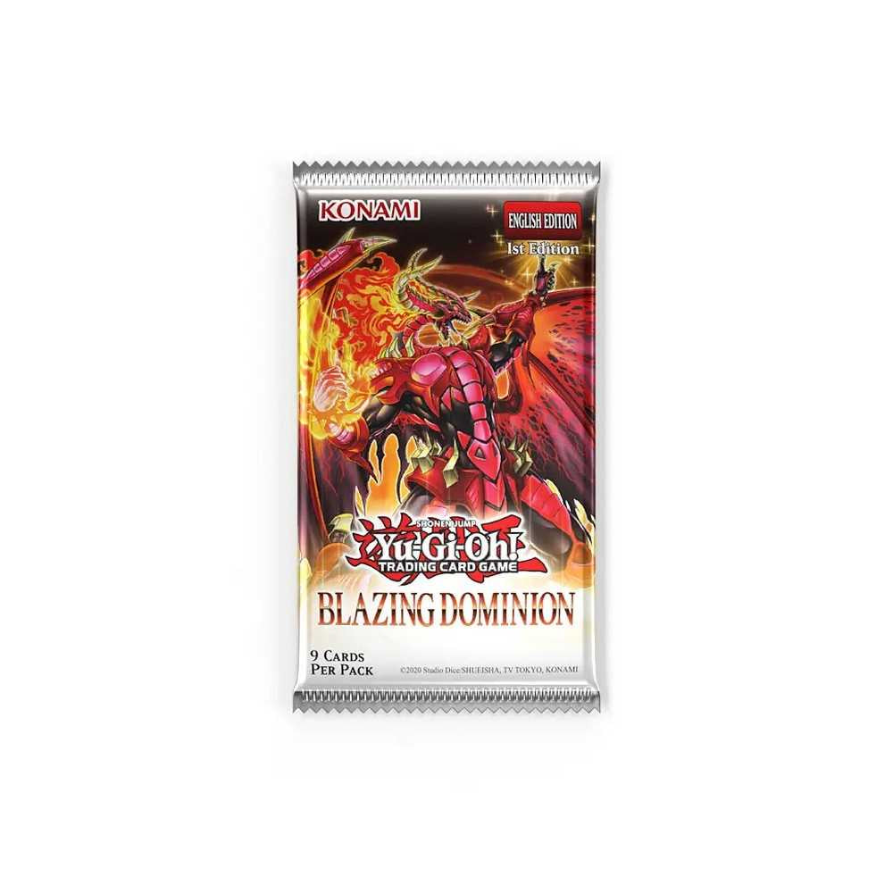 YU-GI-OH - Blazing Dominion Booster Pack (9 Cards)