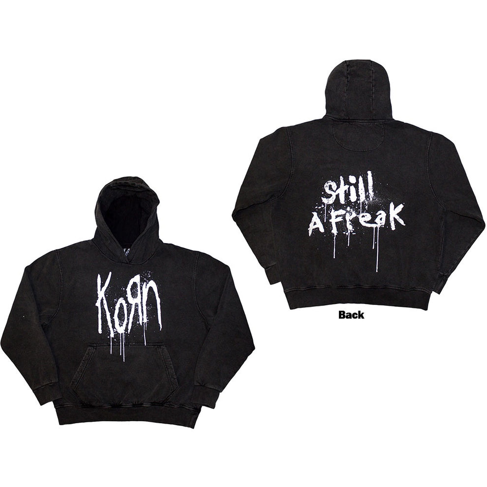 KORN - Still A Freak Stone Wash Hoodie – Cool-Merch