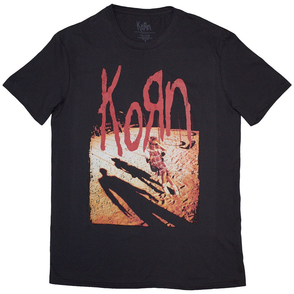 KORN - Shadow Playground Charcoal Grey T-Shirt