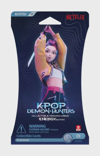 KPOP DEMON HUNTERS - Series 1 Trading Cards Energy Edition Blister Pack 1 (A)