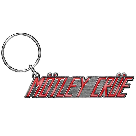 MOTLEY CRUE - Logo Metal Keyring