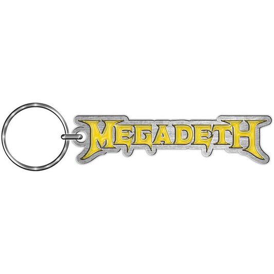 MEGADETH - Logo Enamel Keyring